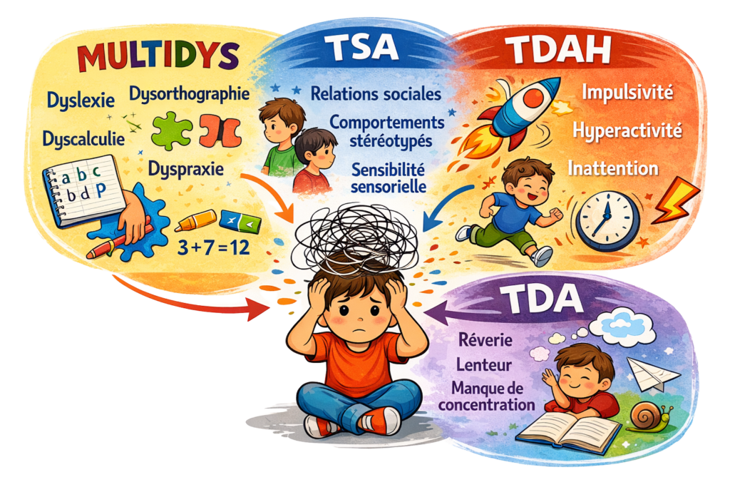 soutien scolaire tsa tdah multidys autisme